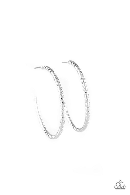 Hoop, Line and Sinker - Silver